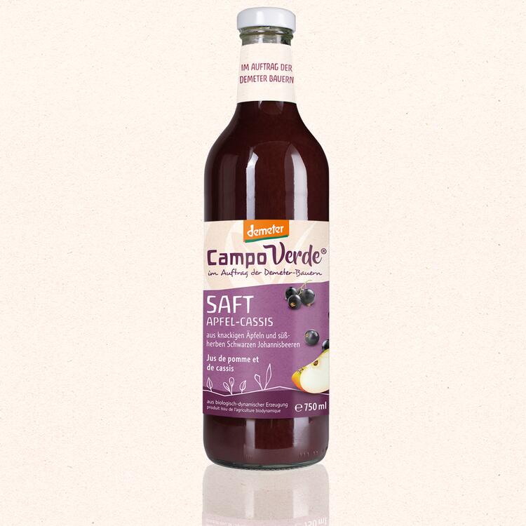 Apfel-Cassis Saft Campo Verde