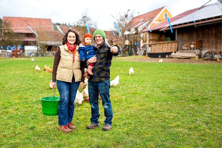 Schiri Ording, Sebastian Meier mit Tochter Roswitha