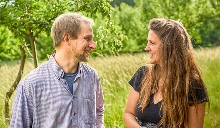 Jasper Heilmann und Susanne Kiebler