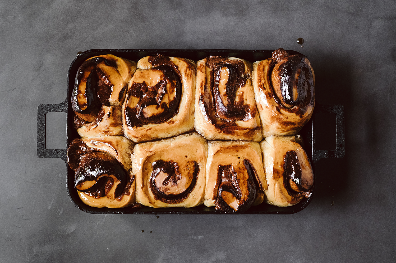 Schoko-Kaffee-Schnecken